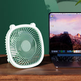 Nouveau bureau bureau muet ventilateur électrique mini portable charge usb bureau petit ventilateur maison dortoir grand vent