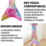 Queue de sirène 108cm longueur de la jupe queue de sirène maillots de bain filles mermaid bikini costume de sirène maillot de bain