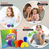 Pierre sensorielle en silicone 6PCS fidget toys anti-stress jouets sensoriels sensory stone pierre d'inquiétude pour enfants