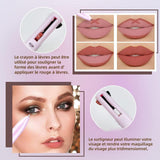Stylo de maquillage 4 en 1 0.4g eyeliner quatre couleurs crayon à lèvres surligneur à sourcils crayon de maquillage multifonctionnel