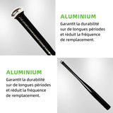 Batte de baseball métal 75 cm noir au choix batte base-ball adulte pro léger pour exercice homme femme solide durable à la mode
