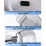 Masseur oculaire 5 modes Chaleur constante Portable Pliable Musique Bluetooth Respectueux de la peau masseur oculaire avec chaleur