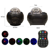 Projecteur ciel etoile planetarium avec télécommande et haut-parleur de mus galaxy projector lampe skylight projecteur veilleuse