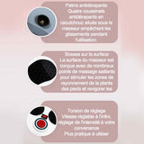 Masseur pieds tapis électrique portatif de massage intensité réglable peut réduction de la fatigue favorisant la circulation de sang