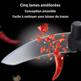 Hachoir 900ml hachoir manuel livré avec lame de rechange pour écraser une variété d'accessoires cuisine multifonctionnel melangeur