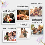 Rose 5PCS roses blanches cadeaux pour mamans épouses et amies roses plaquées or saint-Valentin cadeaux d'anniversaire décorations