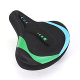 Selle de vélo 1020g Coussin en mousse haute densité absorbant les chocs Cuir PU ergonomique selle de vélo ultra confortable