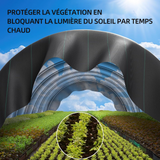 Toile de paillage 3x25m geotextile de paillage bache geotextile toile anti mauvaises herbes tissu perméable à l'eau paillage jardin