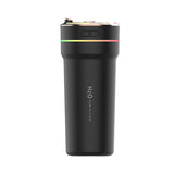 Humidificateur d'air 500mah USB 300ml 2 modes de brume angle réglable 2 effets de lumière diffuseur d'huiles avec 2 cotons-tiges