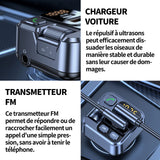 Transmetteur FM bluetooth 5,1 FM de voiture 30W 2.4A Type C charge rapide et port USB adaptateur bluetooth voiture chargeur voiture