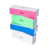 Lime à ongles 3,5x2,5x9 cm Lot de 4 blocs polissoirs agrave ongles agrave Lime à ongles carrée pour produits de beauté Lavable