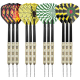 Fléchettes à pointe 12PCS 15,2x0,7x0,7cm flechette pointe en acier professionnelles fléchettes à pointe aiguille jeu de fléchettes