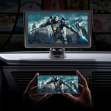 Ecran de voiture portable 7pouces noir Ecran de voiture sans fil PND HD Ecran tactile de voiture Lecteur multimédia Interface USB
