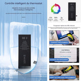 Batterie Premium de Remplacement pour iPhone SE2 1821 mAh Identique à l'Original Kit Outils Professionnels et adhésif écran Inclus