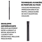 Batte de baseball 30 pouces longueur 78 cm aluminium epaississement durcissement batte baseball solide ferreux avec sac rangement