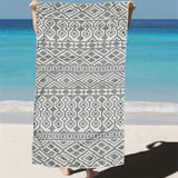 Serviette de plage 80*160CM serviette de plage en microfibre résistante au sable serviette de plage légère à séchage rapide