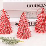Décoration de noël pendentif en argile douce, décoration d'arbre de noël, pendentif de bonbons simulés, cadeau de noël