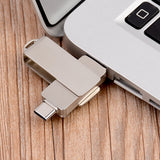 64GB Flash Drive Triple Play High Speed 3.0 USB For Mobile Phone Tablet Type-C Interface Mobile Phone Computer