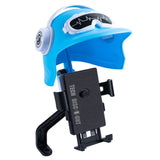 Petit support de téléphone pour casque Support de téléphone pour vélo électrique Matière plastique Support de navigation disponible