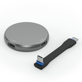 Boîtier ssd nvme m2 10gbps avec fonction chargeur magnétique 100w adaptateur de boîtier portable boîtier de disque pour 2203