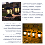 Lumière solaire colonne lampe solaire extérieur lampe 6LED 1.2V 600mah nickel métal hydrure batterie 135x83x190mm lumière blanche