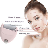 Ice roller visage à glace massage 2 en 1 portable ice roller visage massage visage pour visage et les yeux réduit gonflements