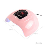 54w nail art lamp mini baking lamp 18 lamp beads nail polish dryer nail light therapy lamp nail lamp nail gel dryer
