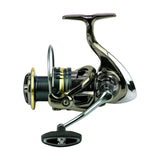 Moulinet de pêche ligne de pêche roue rouet tige de mer roue métal tasse sans espace leurre de pêche à visser tige de mer