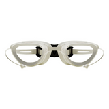 Lunettes de natation 170x38mm lunettes de natation HD unisexes en silicone étanches avec bouchons d'oreilles style compétition