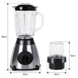 mixeur  800W  36dB 1.5L Moulin ménager multifonction Lames en acier de précision Corps en acier inoxydable 5 réglages ajustables