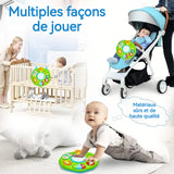 Table d'activités 30x16cm jouets musicaux jouets éducatifs et table jeu pour enfants avec lumière et musique table d'apprentissage