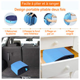 Piscine 160 x 30 cm Pliable et antidérapant Facile à vider Convient aux animaux et aux enfants de moins de 65 kg Piscine pour Chien