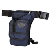 Sac de jambe 15x8x29cm sacoche de jambe avec poche principale 2 poches secondaires et poches avant multifonctionnel sac de taille