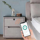 Serrure électronique à empreinte digitale  Intelligent  Empreinte digitale  Contrôle APP  CLÉ USB  Tiroir  Porte d'armoire