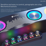 Enceinte de jeu Bluetooth avec lumières LED colorées Caisson de basse cool Enceinte lumineuse Type d'interface USB Amplificateur