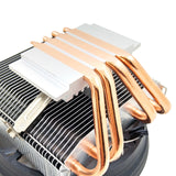 Refroidisseur d'ordinateur de bureau CPU Type à pression descendante Quatre tubes en cuivre Silencieux Vitesse des roulements:2000