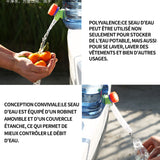 Réservoir d'eau potable 10L 40x20x18cm  réservoir d'eau de camping reservoir eau seau avec robinet réservoir d'eau pour camping