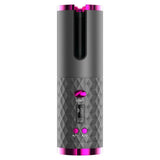 Fer à friser automatique 5000mah 16-20mm écran lcd chargement de type-c fer à boucler avec 6 réglages de température et de temps
