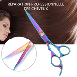 Ciseaux coiffure 16cm salon professionnel coupe de cheveux styling coiffure ciseaux multi-couleur ciseaux à cheveux professionnels