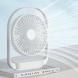 Ventilateur USB 6 pouces ventilateur mural portable extérieur 4 vitesses veilleuse muette petit ventilateur de bureau