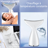 Appareil Anti-Rides Visage Cou 3Modes 3Lumières Lifting Raffermissement Facial Massage EMS à micro-courant Dispositif de Beauté