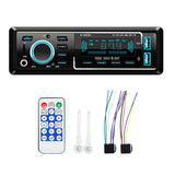 Bluetooth auto radio 12V monolingot voiture lecteur MP3 bluetooth voiture hôte musique bluetooth sept lumières de couleur