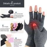 Gants gants à pression demi-doigts soins articulaires exercice de remise en forme gants de cyclisme gants pour écran tactile
