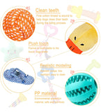 Jouets pour chien, jouets en coton naturel non toxique 20 pièces, jouets à mâcher durables pour chiens de petite et moyenne taille
