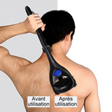 Tondeuse de Dos 46x9CM Rasoir Dos Back hair shaver Épilateur Dos Ergonomique Pour Poitrine Dos Jambes et Ventre Rasoir de Dos