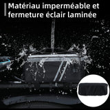 Sacoche Velo 12L 20x34x17cm Sac de rangement pour siège arrière de vélo étanche Sacoche arrière pour VTT équipement de cyclisme