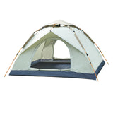 Tente 220x200x145cm tente de camping 4 personnes tente entièrement automatique avec couvercle pour camping randonnée alpinisme