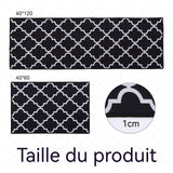 Tapis de Cuisine Antidérapant Tapis de Cuisine Devant Evier Anti-salissures Lavable en Machine pour Cuisine 40x60 cm + 40x120 cm