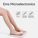 Masseur pieds 10 Modes Minuterie d'arrêt USB EMS Microcurrent Smart Touch Pliable Portable Ecran LCD 1.Appareil massage pied