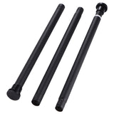 Tringle à rideau de douche 80-240x2,5x2,5cm sans perçage tringle de rideau de douche pour salle de bain/armoire/cuisine/chambre